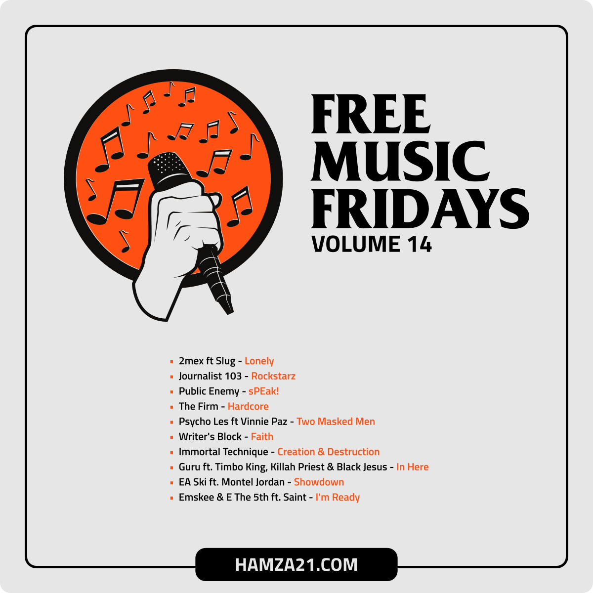 FreeMusicFridays Volume 14
